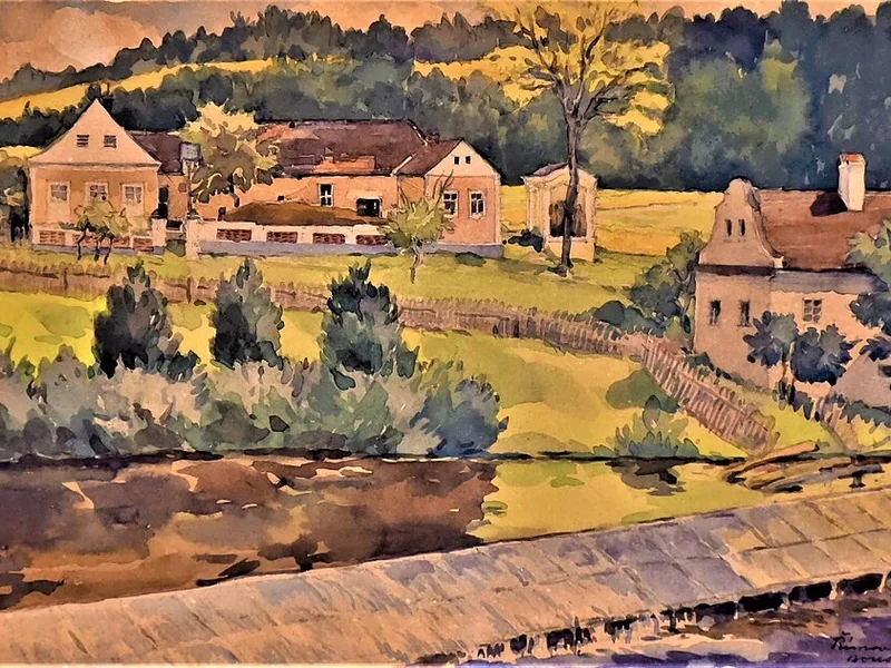 1878-Julius Bous - Římov